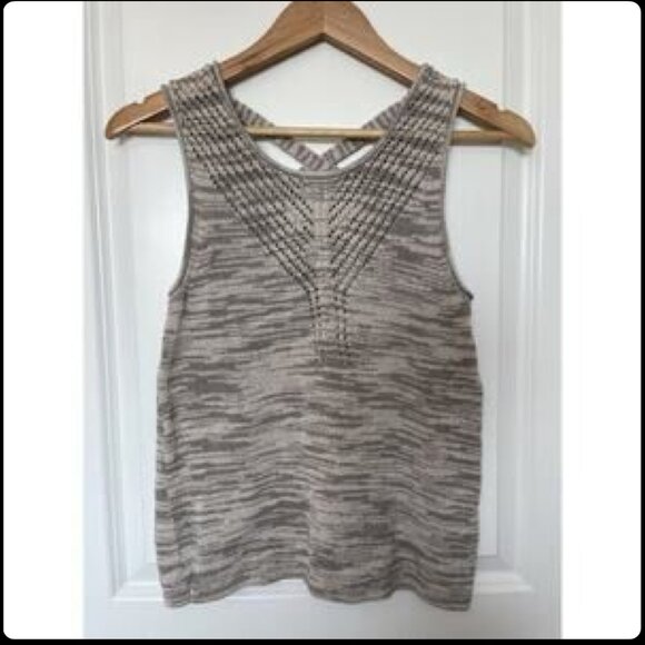 Lucky Brand Crochet Detail Knit Tank Top – Size Small - Picture 5 of 6